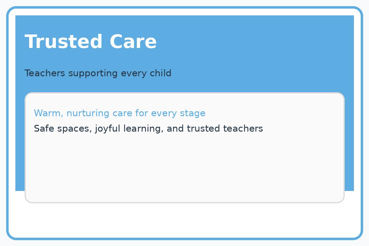 Staff interacting with children